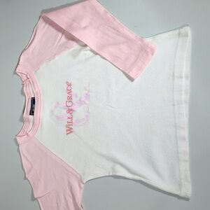 Vintage 2000s NBC Will & Grace TV show shirt